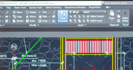 Autocad: representaciones de construcción